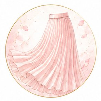プリーツスカート